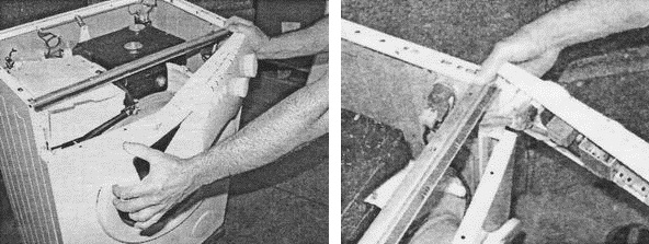 dismantling the control panel