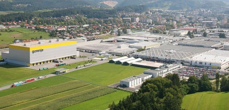 The factory where SM Gorenje is made in Slovenia