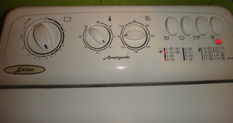 displaying errors on a Kaiser without a display