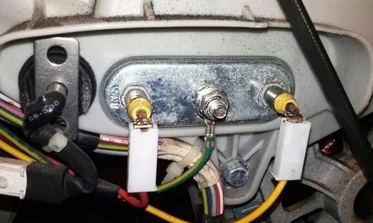 If water gets on the heating element, there will be a short circuit.