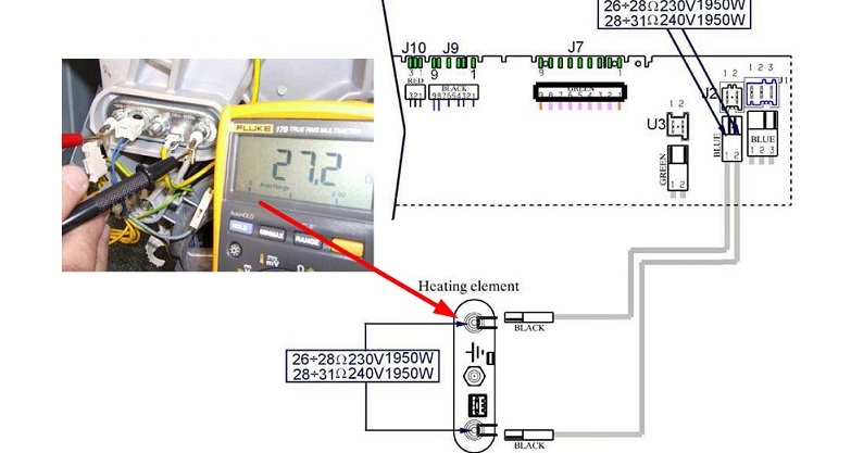 Features of checking the heating element of the SM