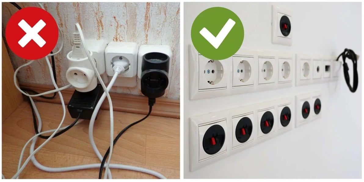 overloaded the outlet