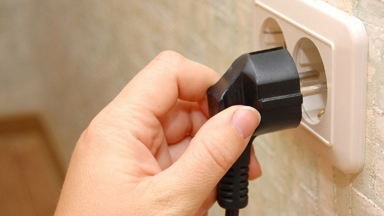 connect the plug to a different socket