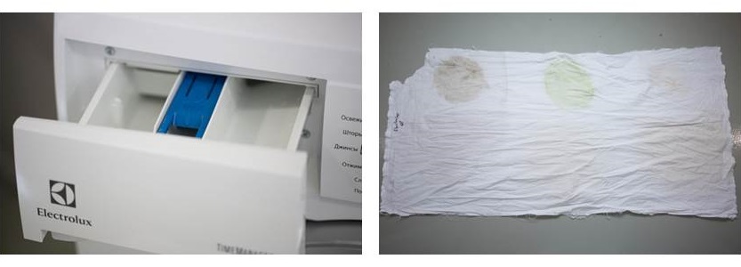 Electrolux machine result