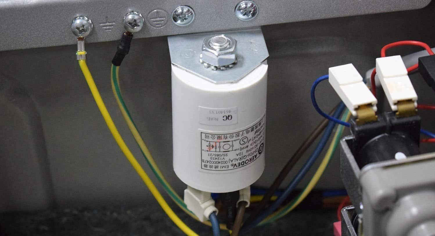 the power filter burned out