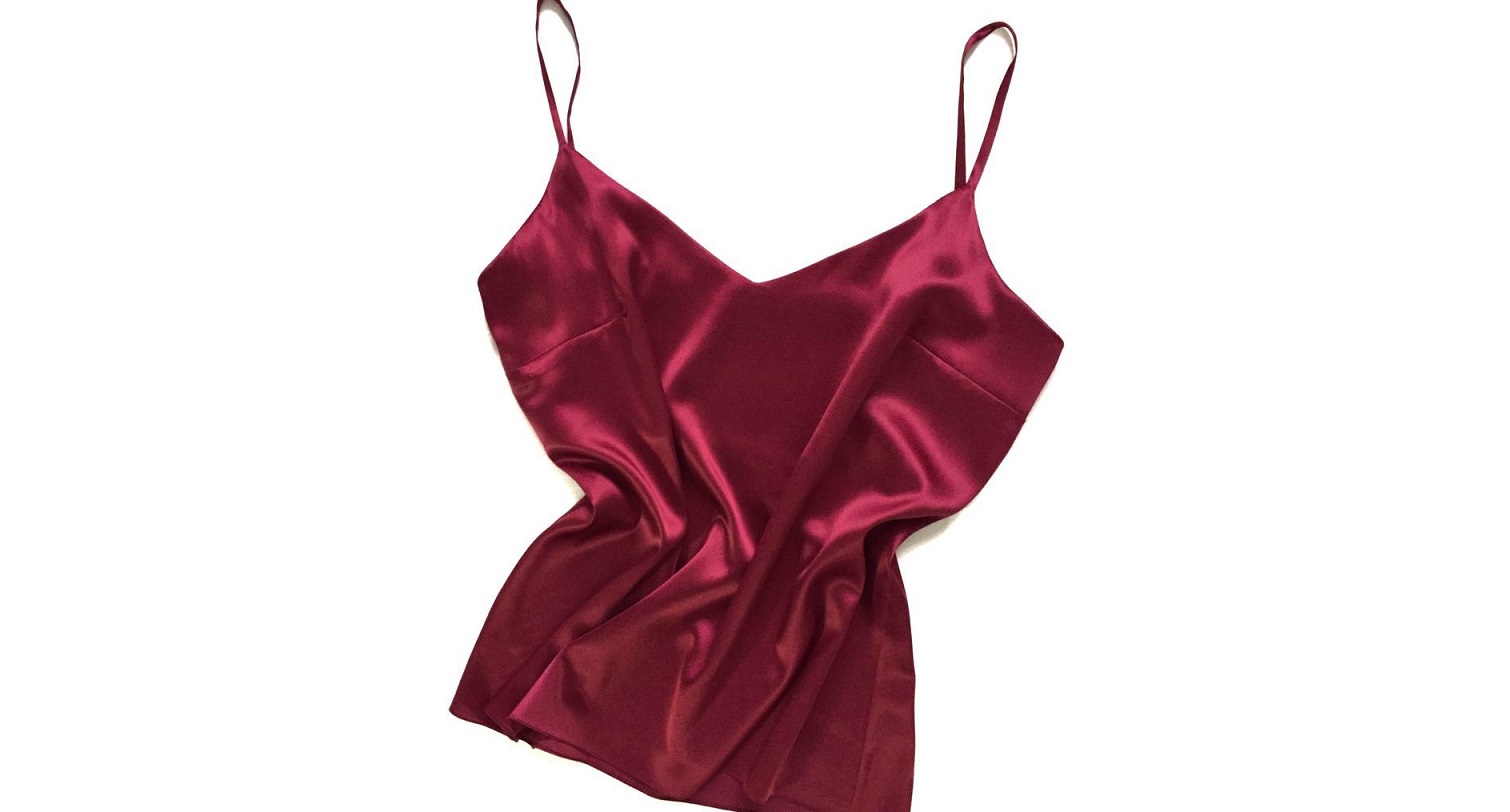 the silk thing sat down