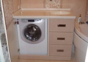 Как да си направим кутия за пералня в банята?