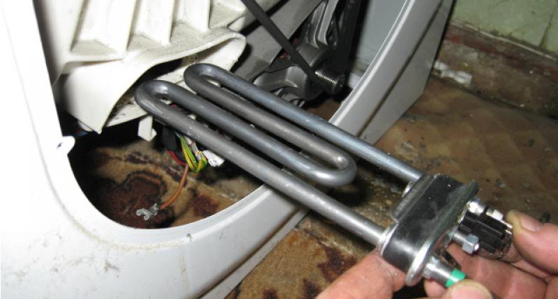 Where to find the heating element