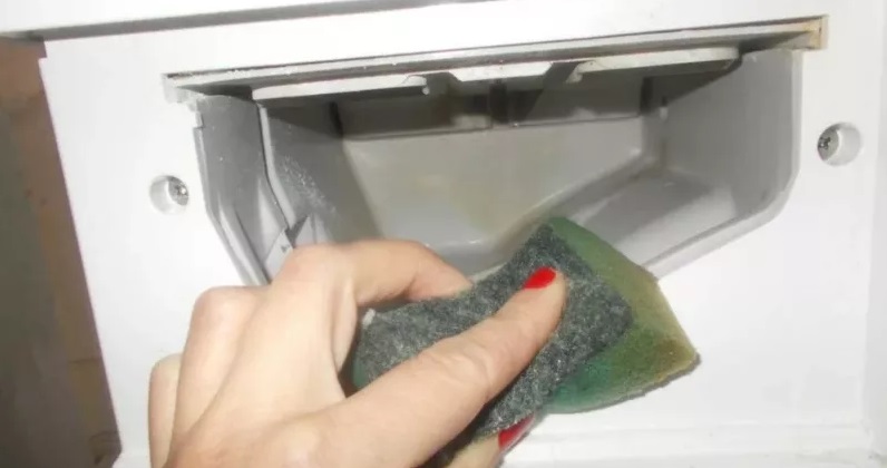 the dispenser needs to be cleaned