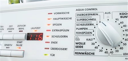German control panel variant