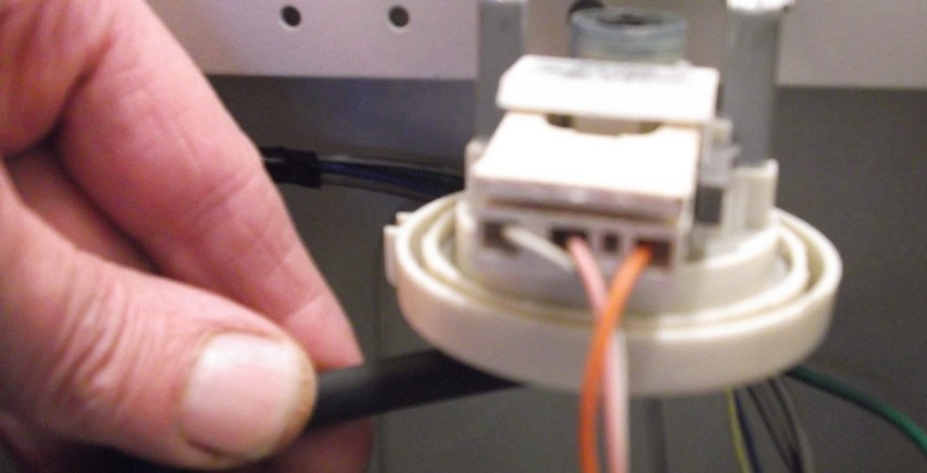 pressure switch replacement process