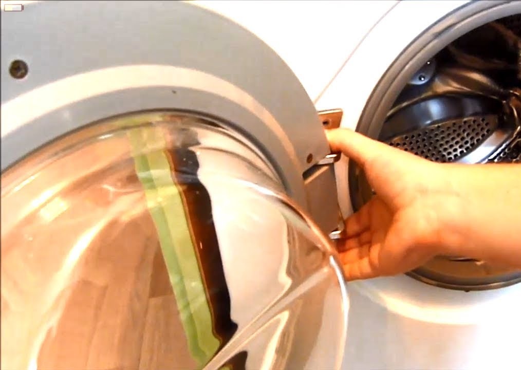 How to replace a washing machine glass