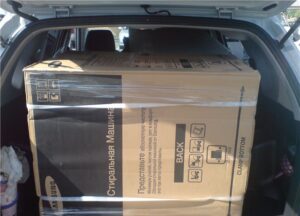 Как да транспортираме нова пералня?