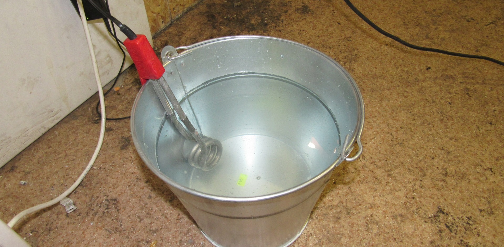 we heat water for washing