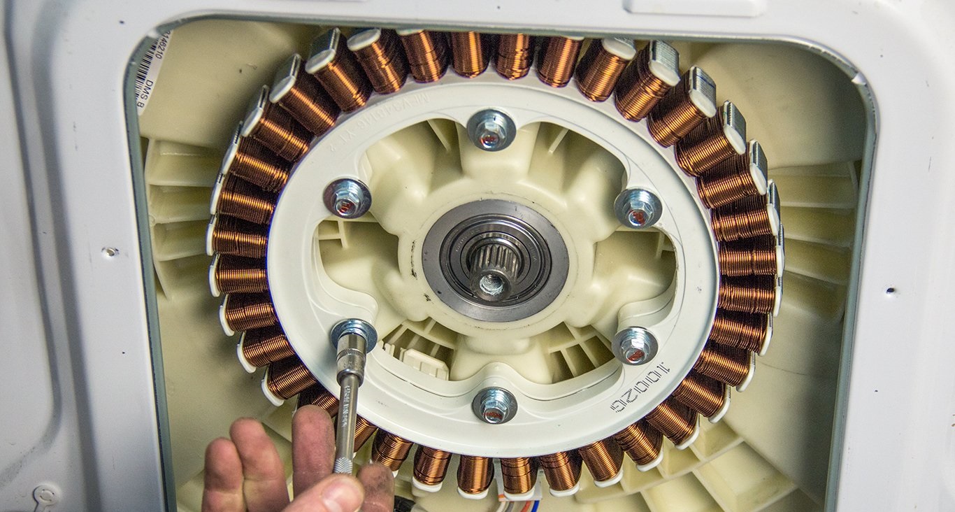 How to remove an inverter motor