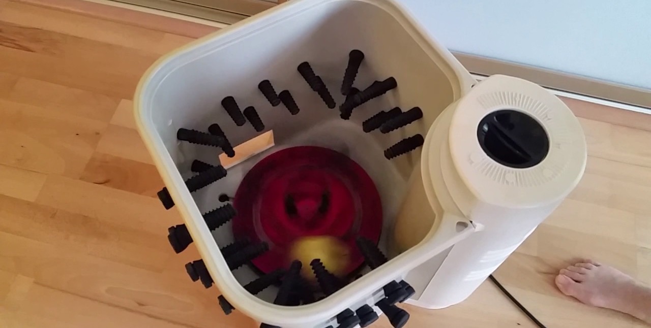 we drill holes in the walls and insert the fingers