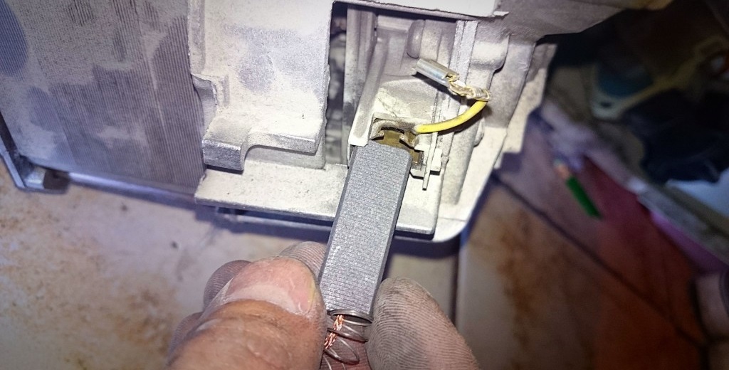 the brushes will wear down over time