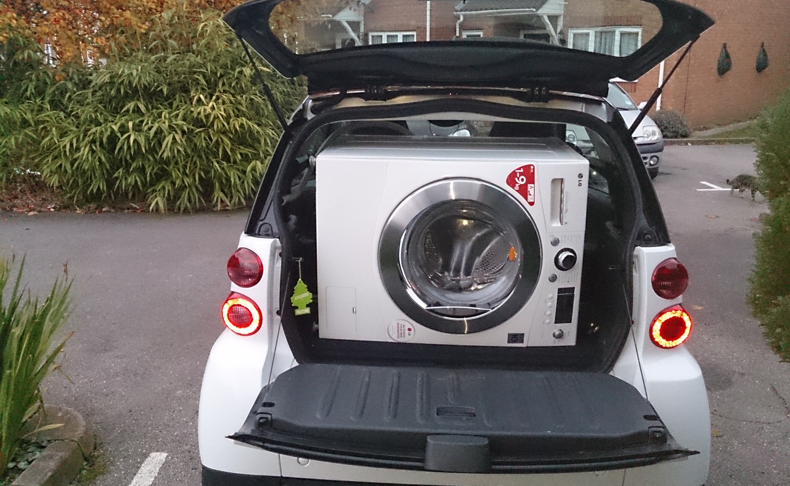 How to secure a washing machine drum during transportation