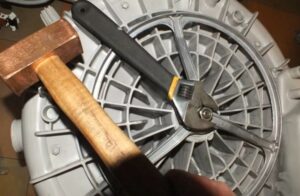 Конец на барабана на пералнята