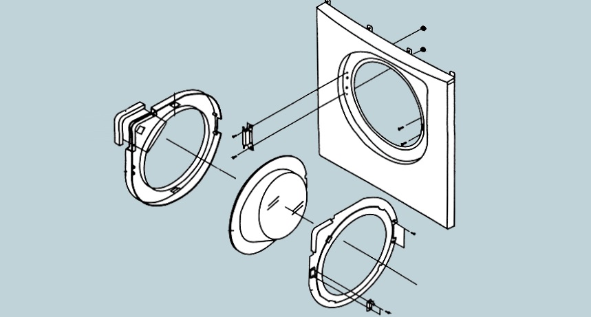we disassemble the door