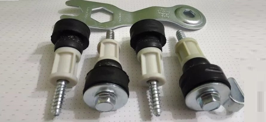 What do transport bolts look like?