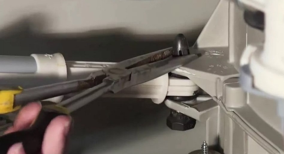 we release the damper from the plugs