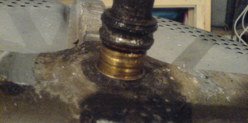 the crosspiece bushing is broken