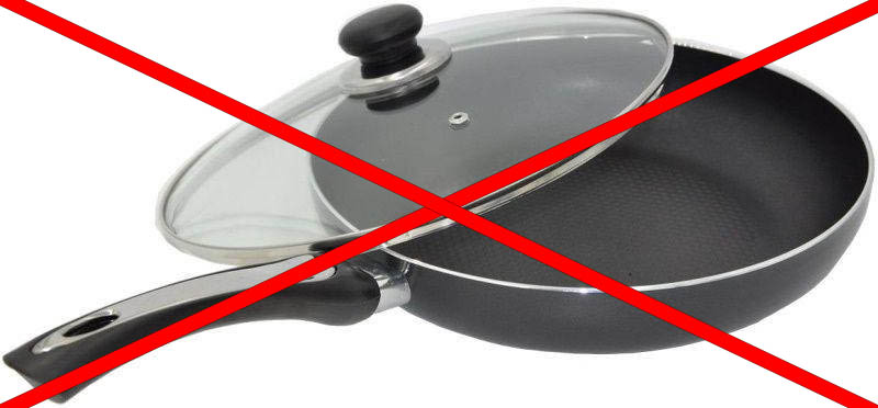 You shouldn't put the frying pan in the dishwasher.