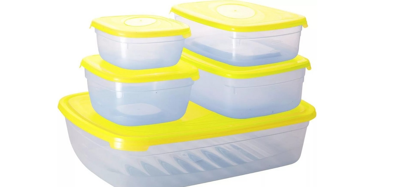 evaluate the container's plastic visually and by touch