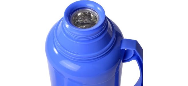 a glass thermos can be damaged