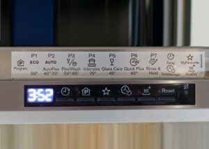 Символи на съдомиялни машини Electrolux