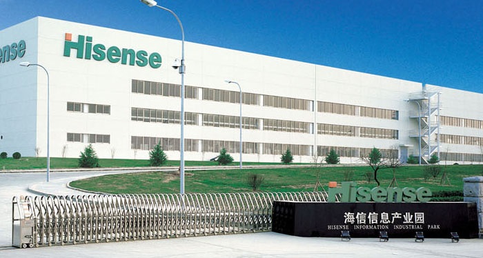 Where is Hisense's production facility located?