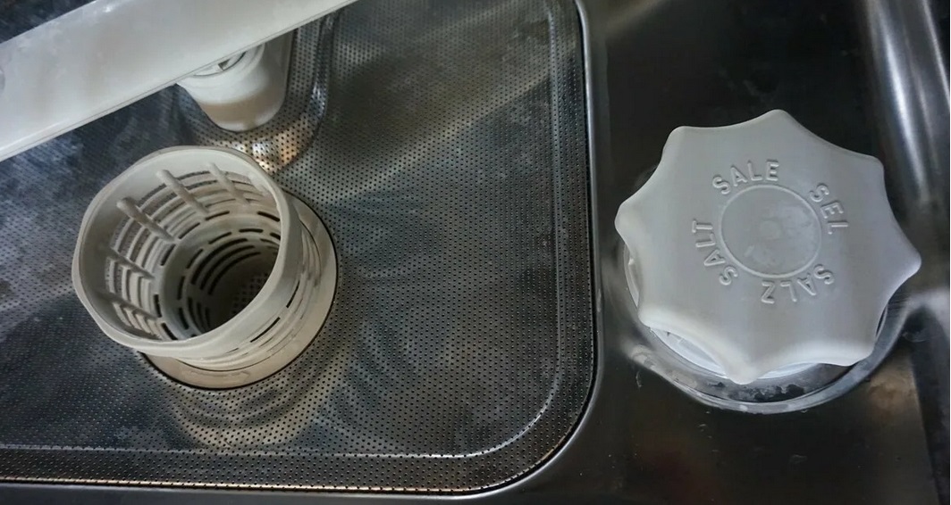 Clean your dishwasher filter regularly