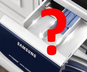 За какво е третото отделение в тавата на пералнята?