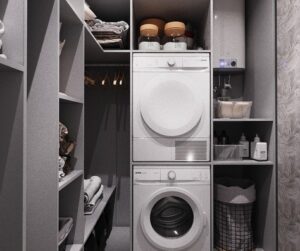 Can I install a dryer in a walk-in closet?