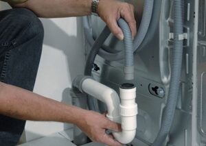 Is a drain pipe required for a tumble dryer?