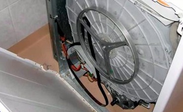 Why does the belt slip on my washing machine?