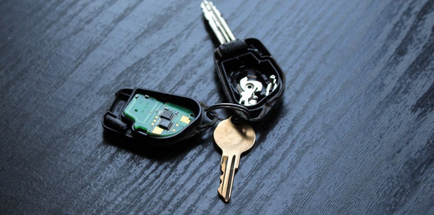 the key fob opens immediately