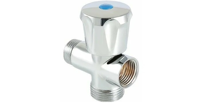 high-quality brass tee tap