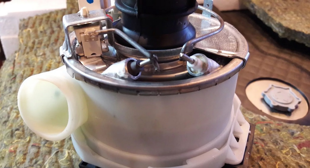 It's not easy to repair a dishwasher's heating element