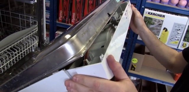 we expose the dishwasher controller unit