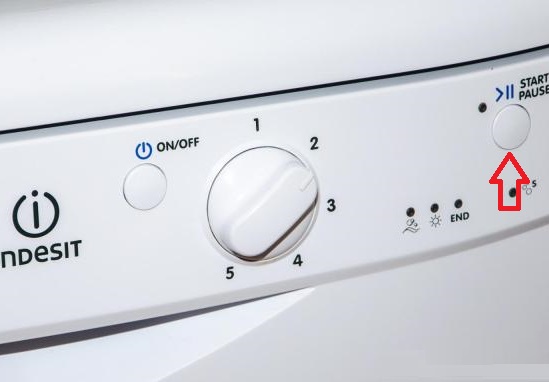 Resetting an Indesit Dishwasher