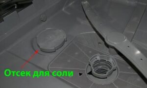 Къде да сложа сол в моята съдомиялна машина Electrolux?