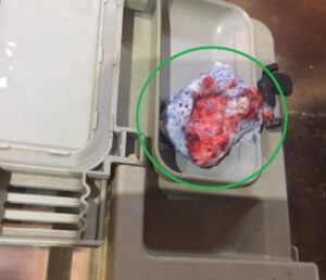 Таблетката не излиза от съдомиялната машина.