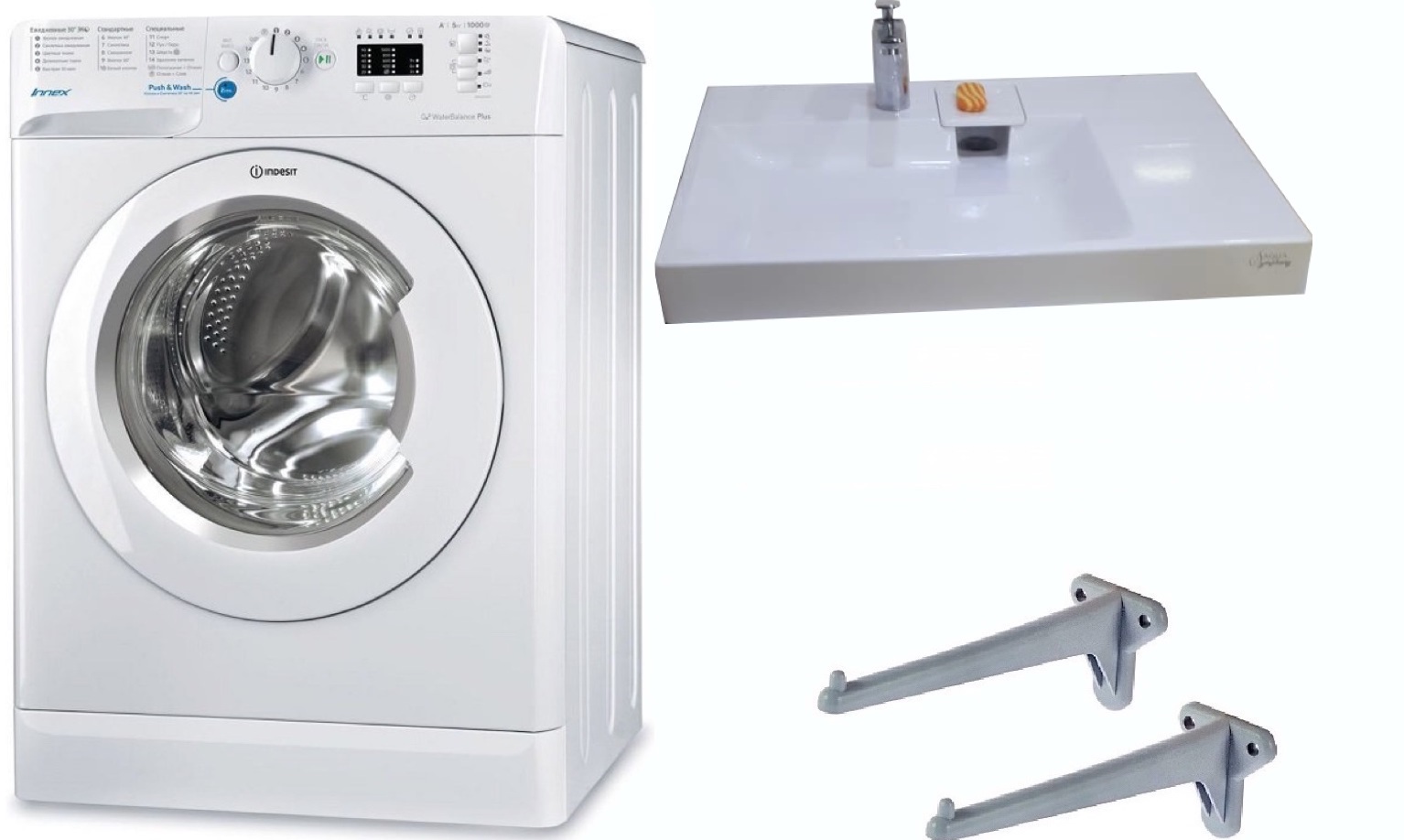 Indesit BWUA 51051 LB + Solo Jazz 80