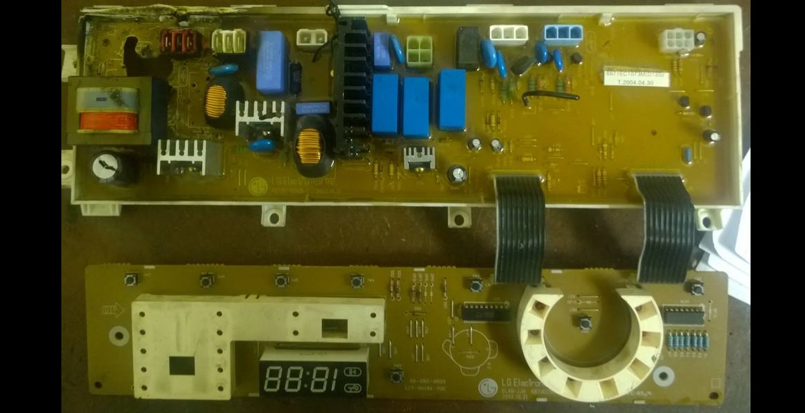 Disassembling the LG CM control unit