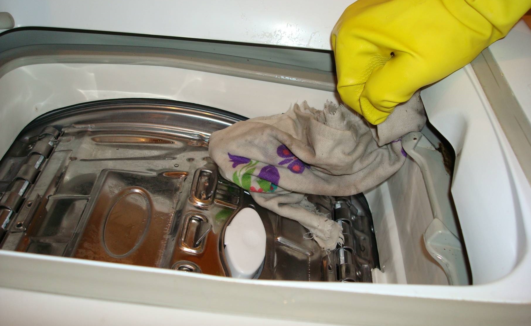 Water won't drain from my top-loading washing machine