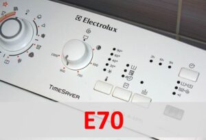 Код за грешка на пералня Electrolux E70