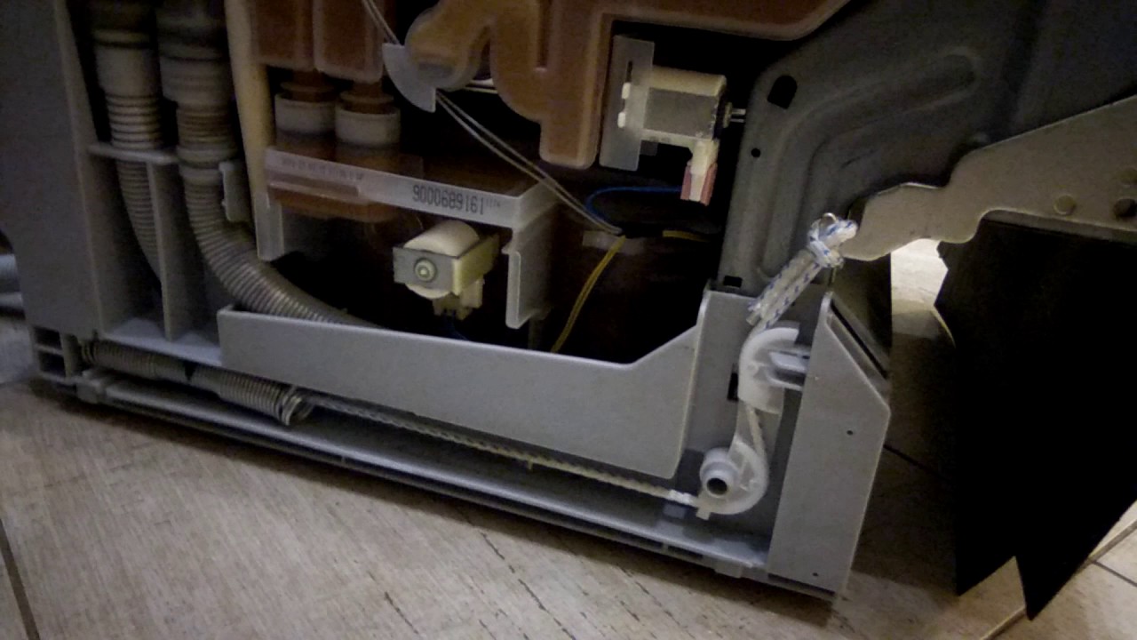 replacing the dishwasher door cable