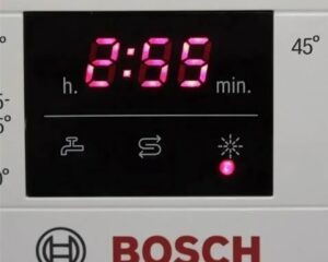 Лампичката тип „снежинка“ на моята съдомиялна машина Bosch гори.